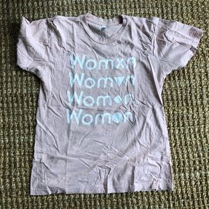 feminist WOMAN shirt